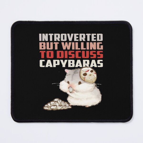 Item preview, Introverted But Willing To Discuss Capybaras designed and sold by MqHStore.