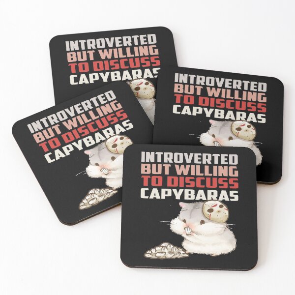 Item preview, Introverted But Willing To Discuss Capybaras designed and sold by MqHStore.