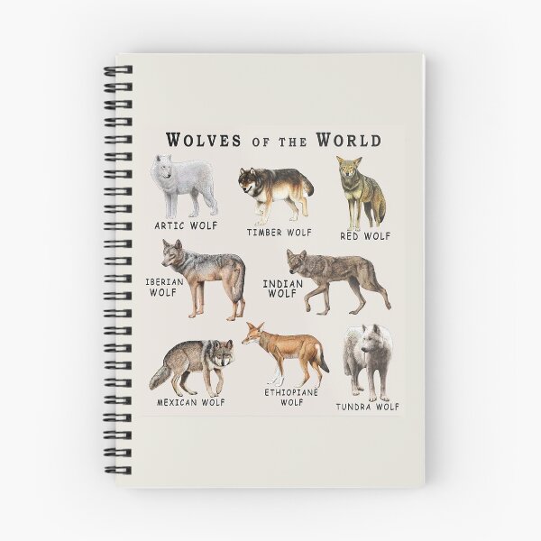 Item preview, Wolves of the World designed and sold by AzalaiBubbles.