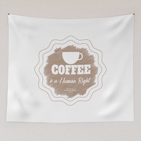 Item preview, Coffee Is A Human Right designed and sold by UMEShop.
