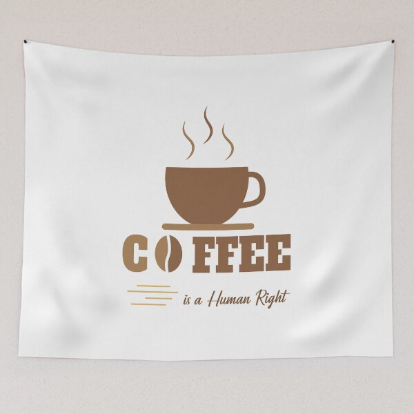 Item preview, Coffee Is A Human Right designed and sold by UMEShop.