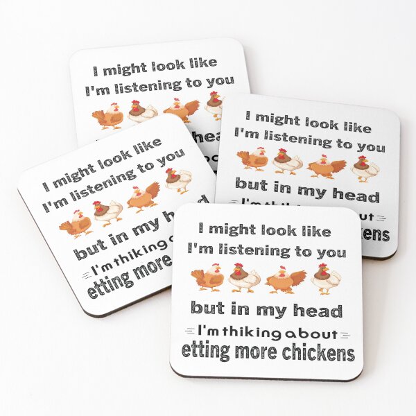 Item preview, I'm Thinking, About Getting More Chickens, Funny Shirt, In My Head, I'm Thinking, About Getting More Chickens designed and sold by STORHAMIDO.