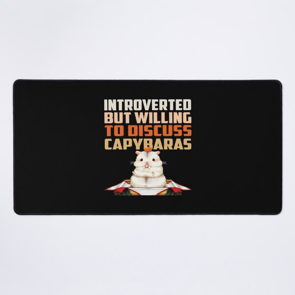 Item preview, Introverted But Willing To Discuss Capybaras designed and sold by MqHStore.
