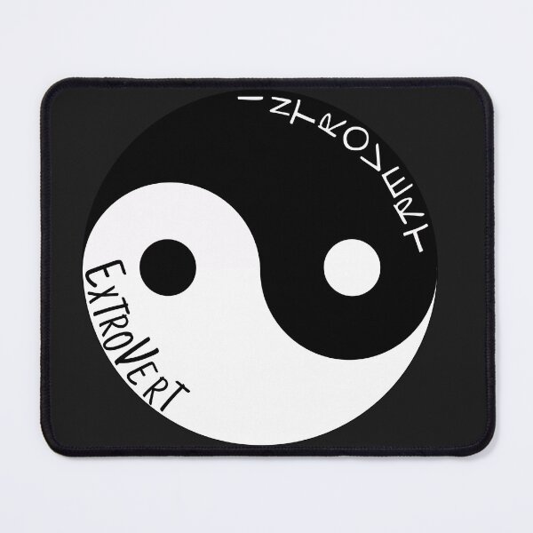 Item preview, YIN & YANG - INTROVERT EXTROVERT - DIGITAL ART designed and sold by Kwayako.