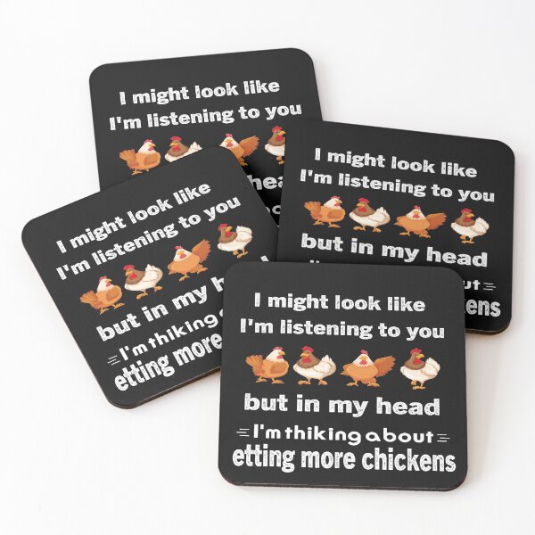 Item preview, Copy of I'm Thinking, About Getting More Chickens, Funny Shirt, In My Head, I'm Thinking, About Getting More Chickens designed and sold by STORHAMIDO.