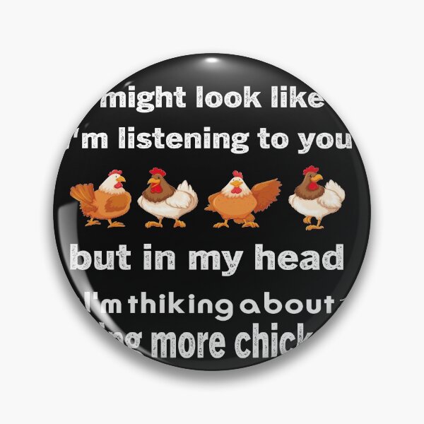 Item preview, Copy of I'm Thinking, About Getting More Chickens, Funny Shirt, In My Head, I'm Thinking, About Getting More Chickens designed and sold by STORHAMIDO.