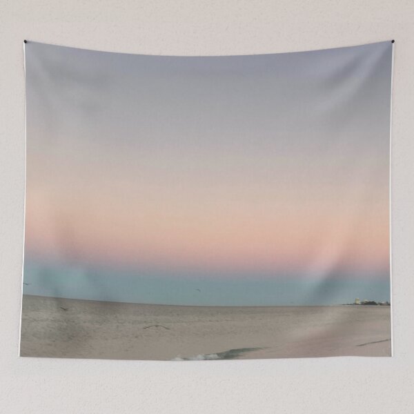 Item preview, Pink Ombré Sky and Seagulls - Good Morning Siesta Key designed and sold by jessicaleah15.