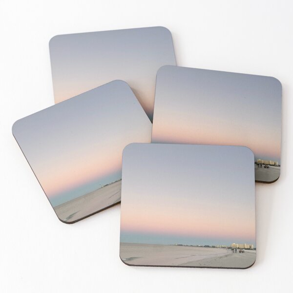 Item preview, Pink Ombré Sky and Seagulls - Good Morning Siesta Key designed and sold by jessicaleah15.