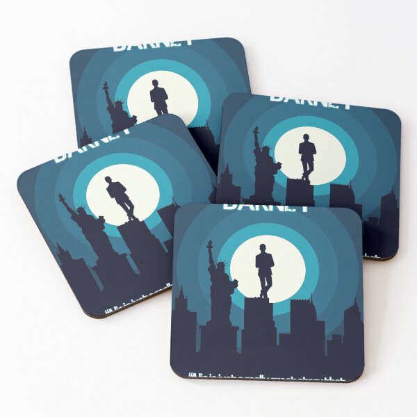 Item preview, Barney Stinson New York Silhouette How I Met Your Mother Quote. designed and sold by Enea Kelo.