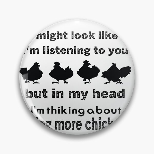 Item preview, Copy of I'm Thinking, About Getting More Chickens, Funny Shirt, In My Head, I'm Thinking, About Getting More Chickens designed and sold by STORHAMIDO.