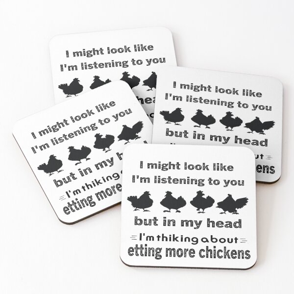 Item preview, Copy of I'm Thinking, About Getting More Chickens, Funny Shirt, In My Head, I'm Thinking, About Getting More Chickens designed and sold by STORHAMIDO.