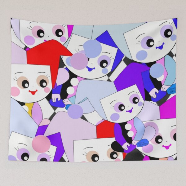 Item preview, FUNHOUSE: JESTER BABY GIRL PRINT designed and sold by Antisocial Creatives.