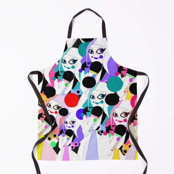 Item preview, FUNHOUSE: JESTER WIND-UP DOLL PRINT designed and sold by Antisocial Creatives.