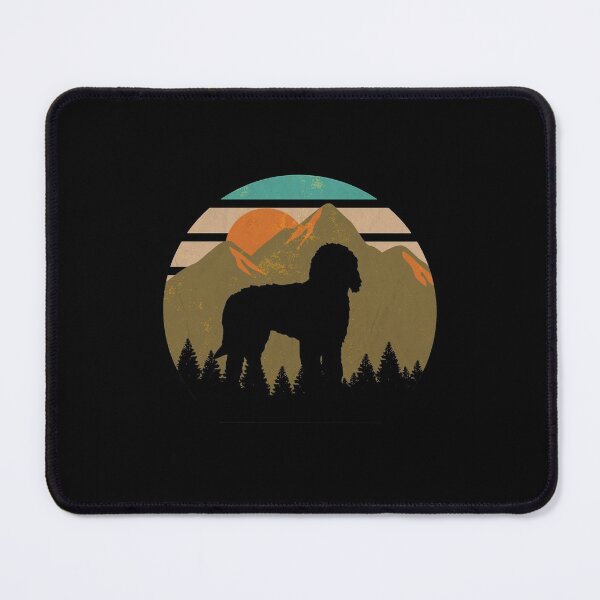 Item preview, Vintage Mountains Wilderness Goldendoodle Dog Gift designed and sold by Guarddogdrive.