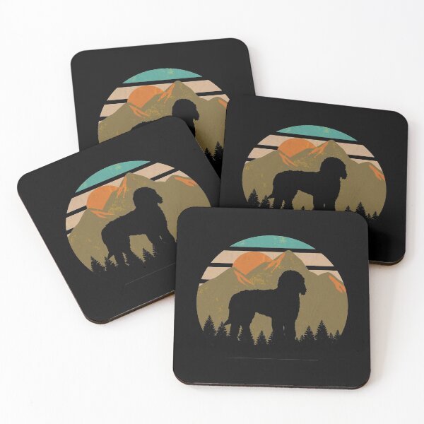 Item preview, Vintage Mountains Wilderness Goldendoodle Dog Gift  designed and sold by Guarddogdrive.