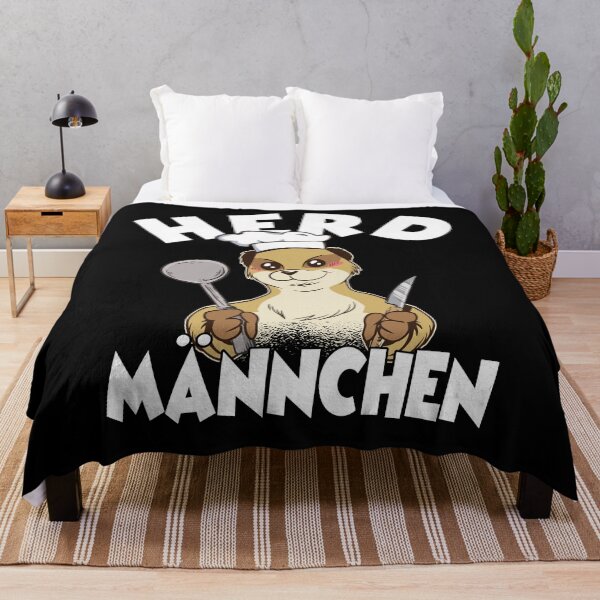 Item preview, Herdman with chef hat Meerkat cook meerkat designed and sold by EbnerPrints.