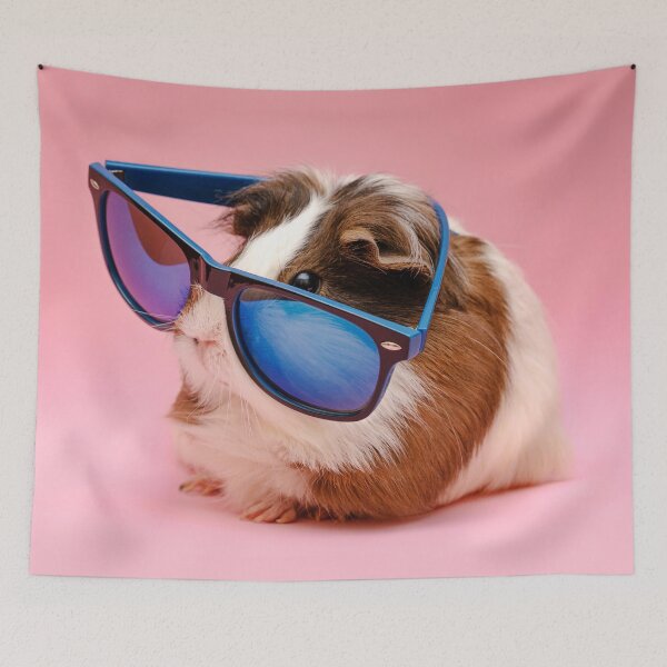 Item preview, Cute Guinea Pig Wearing Sunglasses  designed and sold by ONORMAL.
