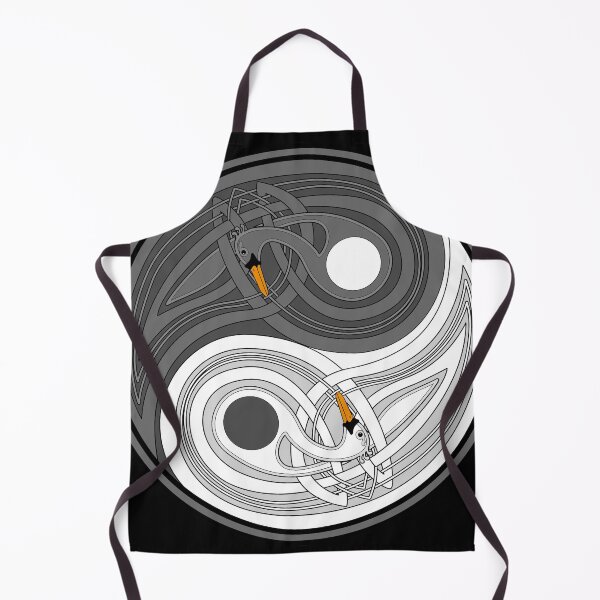 Item preview, Yin Yang Celtic Swans 02 designed and sold by IOMAprints.