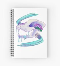 Drooling Skull Spiral Notebook