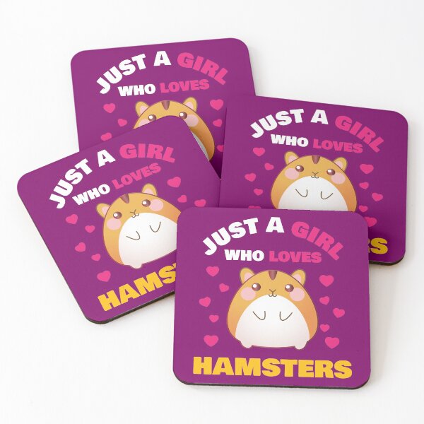 Item preview, Just A Girl Who Loves Hamsters Funny Quote designed and sold by RRiDesigns.
