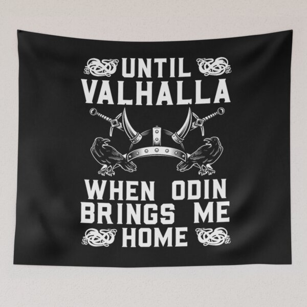 Item preview, Odin Bring Me Home Vikings designed and sold by ClamenTaon.