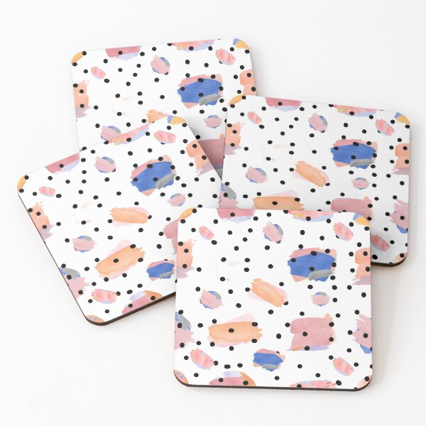 Item preview, Polka Dot Ink Pink designed and sold by betabcreative.
