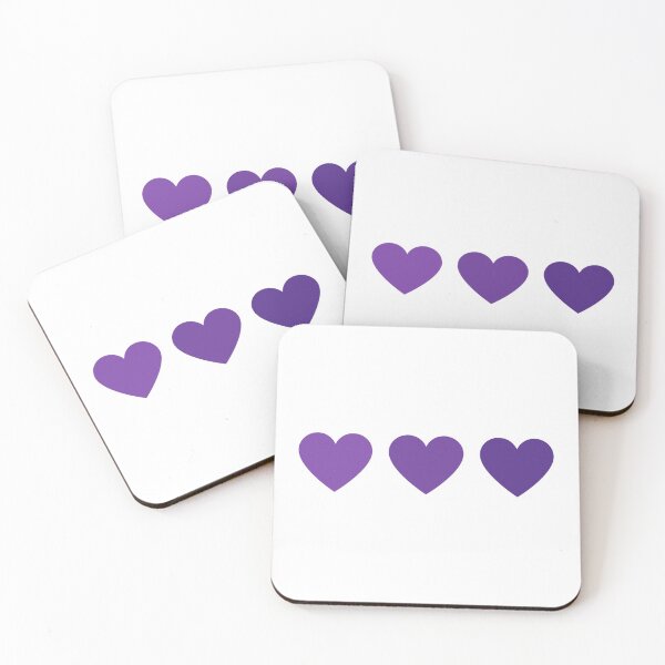 Item preview, Simple, Purple Heart Gradient designed and sold by CSdoodles.