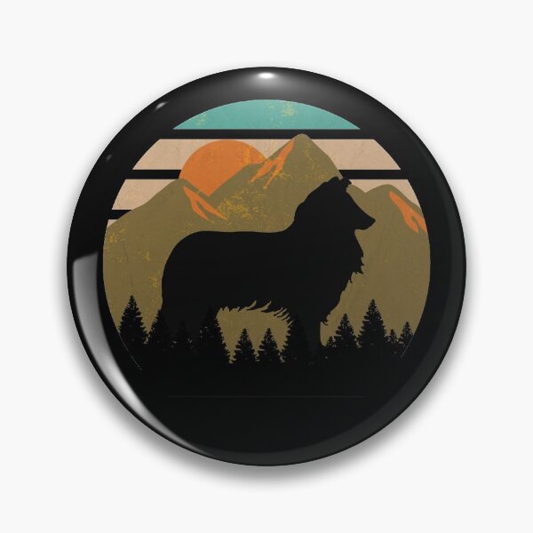 Item preview, Vintage Wilderness Rough Collie Dog Gift  designed and sold by Guarddogdrive.
