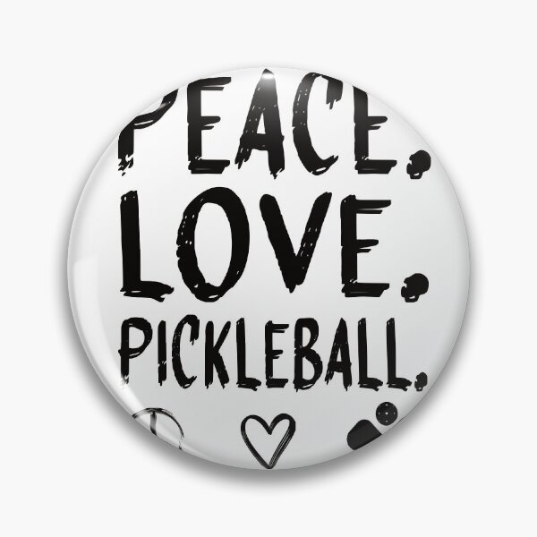 Item preview, pickleball peace love pickleball designed and sold by ibra2712.