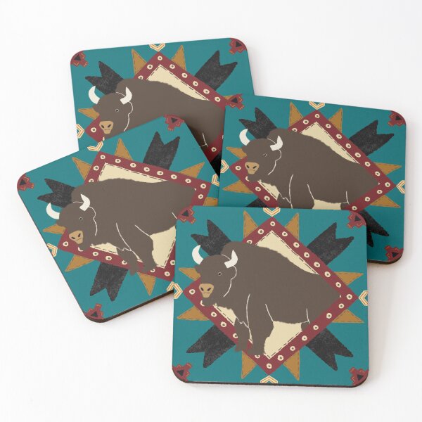 Item preview, Native American Buffalo Style designed and sold by jennyblairarts.