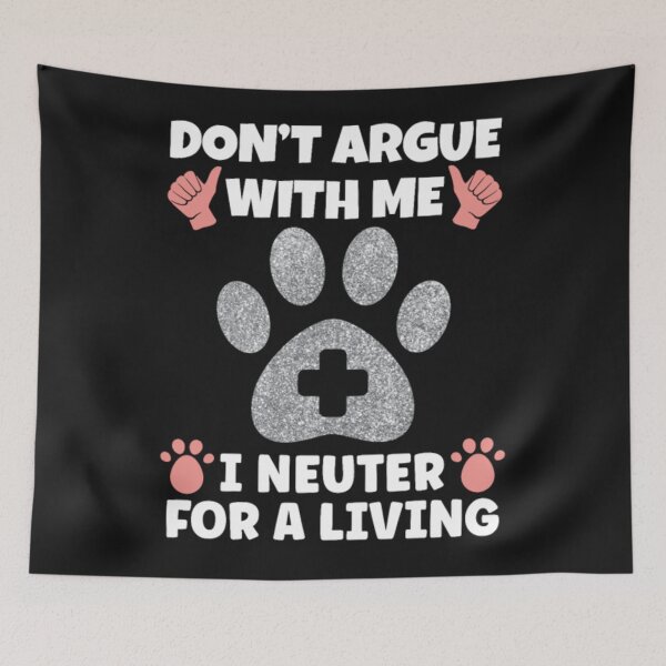 Item preview, With Me I Castrate Veterinarian designed and sold by ClamenTaon.
