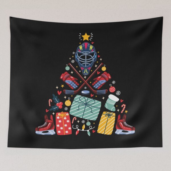 Item preview, Ice Hockey Christmas Tree designed and sold by ClamenTaon.