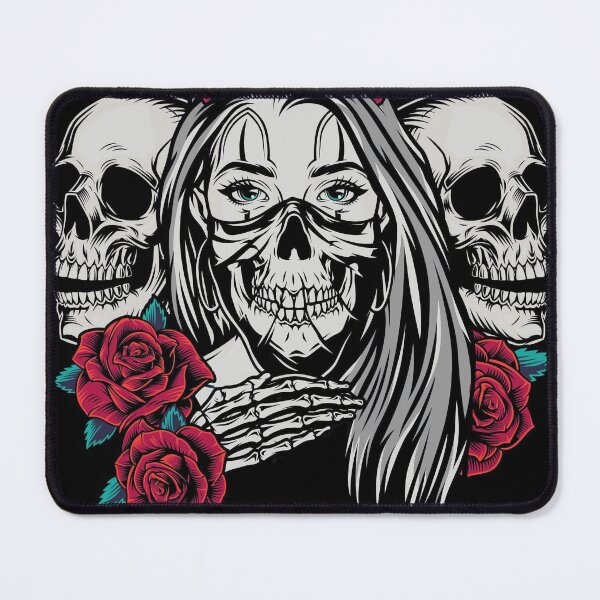 Item preview, Skull devil roses designed and sold by WithALittleLuv.