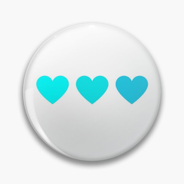 Item preview, Simple, Blue Heart Gradient designed and sold by CSdoodles.