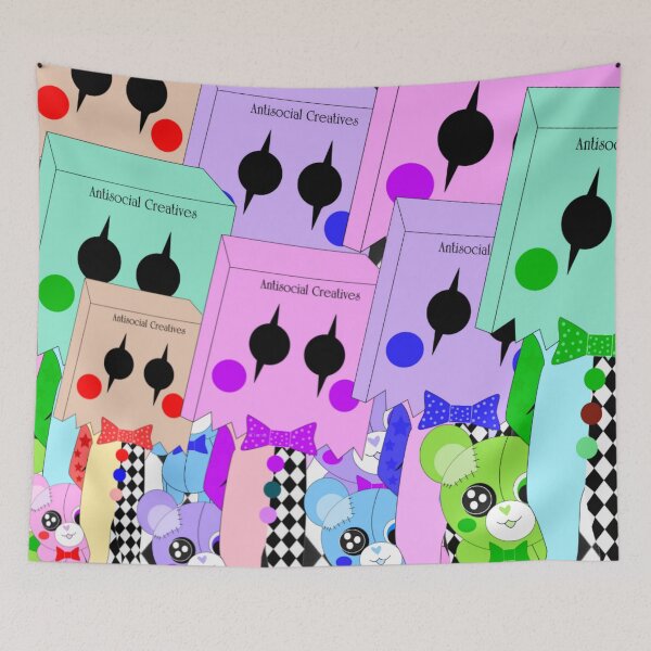 Item preview, FUNHOUSE: PAPERBAG KID PRINT designed and sold by Antisocial Creatives.