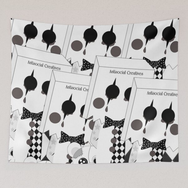 Item preview, FUNHOUSE: THE PAPERBAG KID PRINT (GHOST) designed and sold by Antisocial Creatives.
