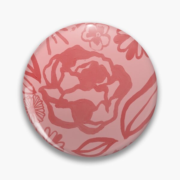 Item preview, Painted Florals - Pink Monochrome designed and sold by PaintInTheNight.