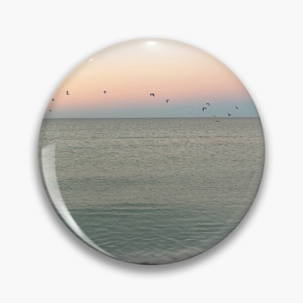 Item preview, Coral Siesta Key Ocean Sunrise with Seagulls  designed and sold by jessicaleah15.