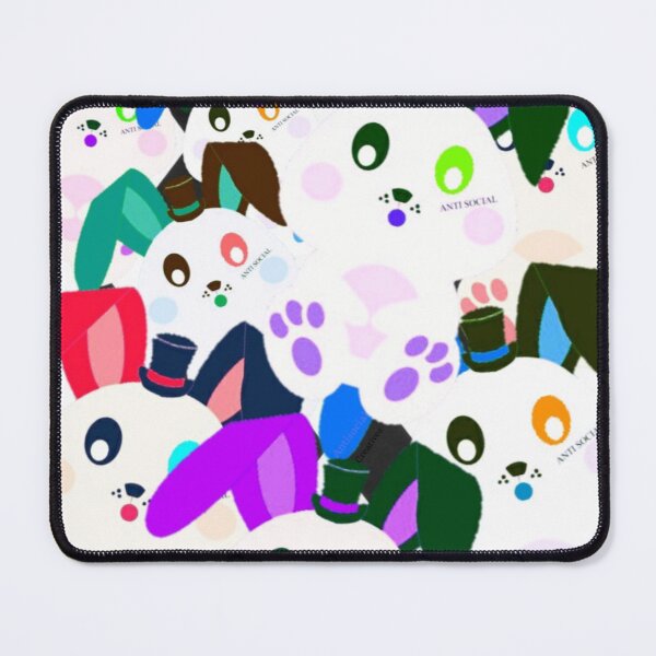 Item preview, FUNHOUSE: TOP HAT RABBIT PRINT designed and sold by Antisocial Creatives.
