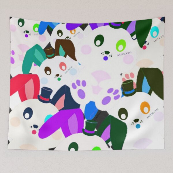 Item preview, FUNHOUSE: TOP HAT RABBIT PRINT  designed and sold by Antisocial Creatives.