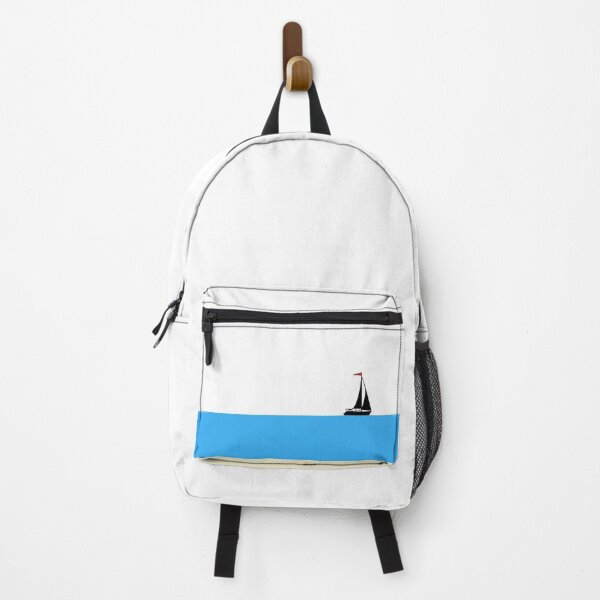 Item preview, Simple Freedom - Whimsical Beach Sailboat Art designed and sold by Sharon Cummings Art.