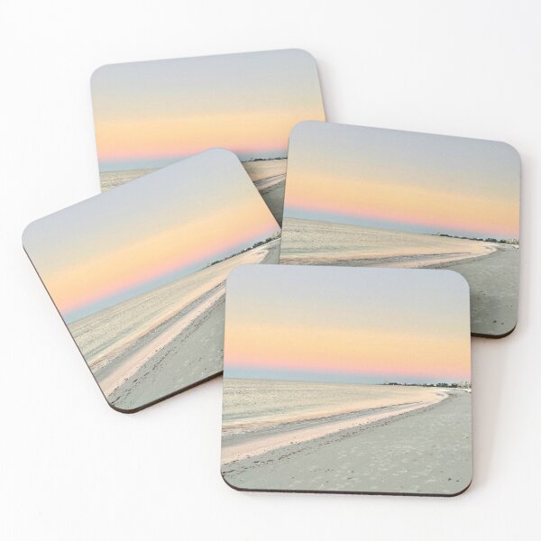 Item preview, Pink, Orange and Blue Coast of Siesta Key Beach Sunrise  designed and sold by jessicaleah15.