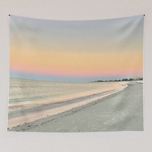 Item preview, Pink, Orange and Blue Coast of Siesta Key Beach Sunrise  designed and sold by jessicaleah15.