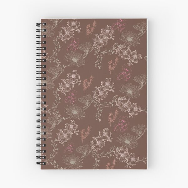 Item preview, Beautiful White and Brown Floral Pattern - Cute Floral designed and sold by Vero De.