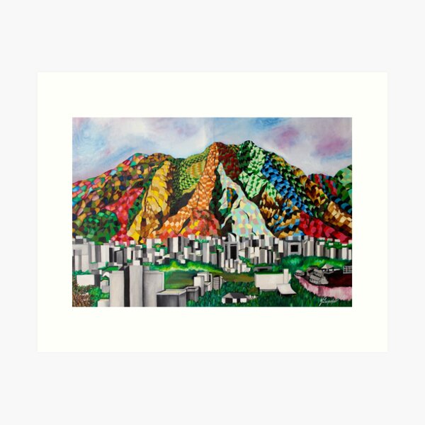 Avila Caracas Venezuela Canvas Wall Art Panoramic on sale 3 pieces