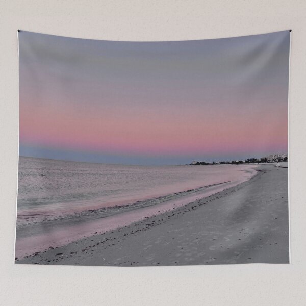 Item preview, Neon Pink Siesta Key Beach Sunrise  designed and sold by jessicaleah15.