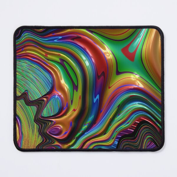 Item preview, Rainbow Paint Fractal 25 designed and sold by bloomingvine.