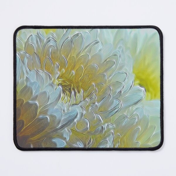 Item preview, White Chrysanthemums in Spotlight designed and sold by bloomingvine.