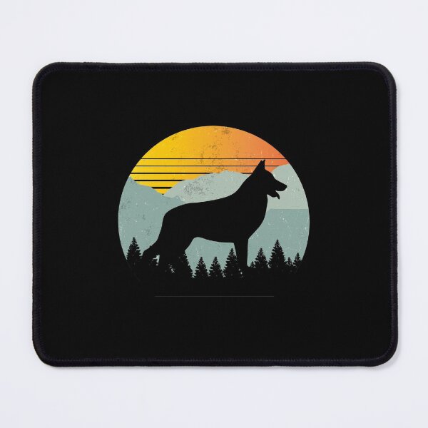 Item preview, Vintage Retro Sun German Shepherd Dog Gift  designed and sold by Guarddogdrive.