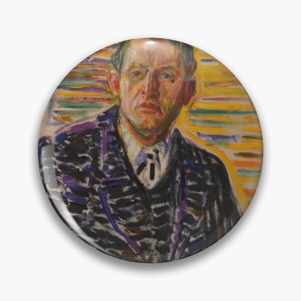 Item preview, Edvard Munch "Self-Portrait in the Clinic" designed and sold by FineArtLover.
